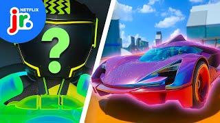 Wer ist der geheimnisvolle Neuzugang bei Hot Wheels? ️  Hot Wheels Let's Race | Netflix Jr.