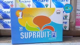 Treatment Of Vitamin And Mineral Deficiencies | Supravit-M tablets | Multivitamin And Deficiency