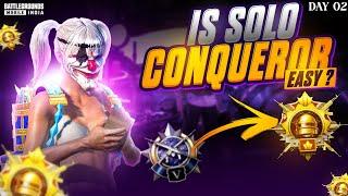 Why Solo Conqueror Is Easy New Season Diamond To Conqueror Rank Push In BGMI