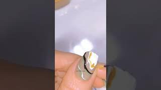 Simple & Easy Nail Art||Nail art Design ||step by step  #viral#shorts#foryou#jiyafairyarts