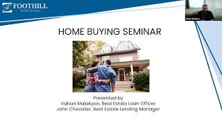 Home Buying Seminar