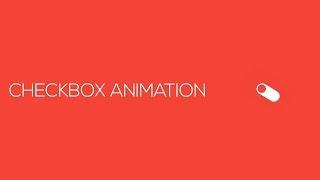 html css javascript - Checkbox Animation Tutorial