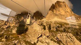 Sassolungo Coffin Cable Car | Dolomiti | Friedrich August & Murmeltier Hütte