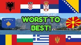 Ranking Balkan Capital Cities: from WORST to BEST!