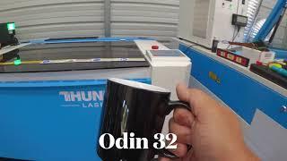 Odin 32  RF engraving a Coffee Mug w/handle