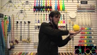 Kyle Johnson teaches contact juggling: The Prayer