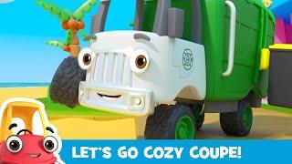 Too Much CAR-bage + More | 2 HOUR OF COZY COUPE | Let's Go Cozy Coupe  | Kids Cartoon Show