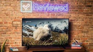 Amazon Fire TV 50" 4-Series 4K UHD smart TV.