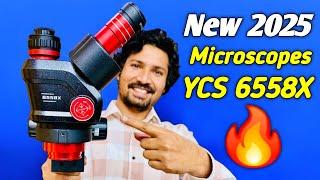 New 2025 YCS 6558X Microscope Unboxing & Review | YCS 6558X Microscope 