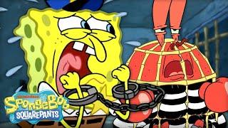 Every Time SpongeBob Went To Jail!  | SpongeBob