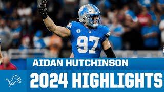 Aidan Hutchinson highlights | 2024 Detroit Lions