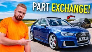 CUSTOMER OFFERED HIS CUPRA PLUS £10,000 FOR MY RS3!