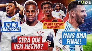 Yamal CALOU A BOCA de Rabiot l BALOTELLI topa vir ao TIMÃO l "FRACASSEI" diz Mbappé l MESSI na FINAL