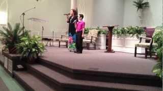 Jaeron singing "Walk on Water" by Britt Nicole