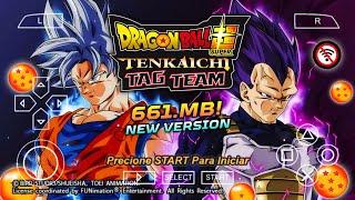 DRAGON BALL SUPER MOBILE PPSSPP 2024 MOD DBZ TTT ISO Graphics HD - Permanent Menu! Gameplay