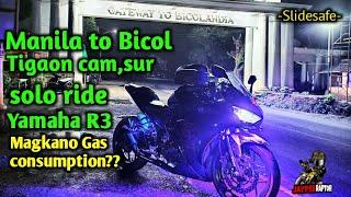 MANILA TO BICOL solo RIDE (2023 HOLY WEEK SPECIAL) #yamahar3