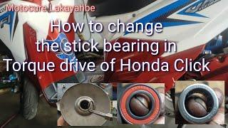 How to change the stick bearing in Torque drive of Honda Click