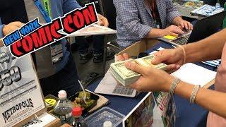 Buying a $9,000 COMIC BOOK at New York Comic Con 2019