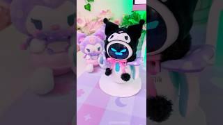  Eilik + Kuromi  So cute!  10eegaming #eilik #robot #desk #kuromi #purple #sanrio #tech #kawaii