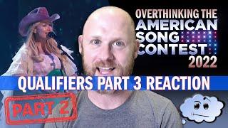 Reviewing the American Song Contest 2022: Qualifiers 3 PART 2