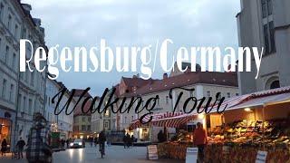 Vlog 009 Walking in REGENSBURG / Germany - 4K 60fps - Nomad Shanto @4kUrbanLife