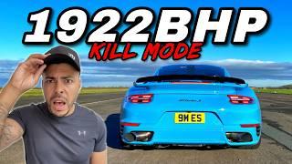 KILL MODE ACTIVATED.. INSANE 1900BHP GRIM REAPER 911 TURBO S