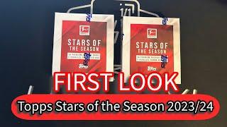 FIRST LOOK  Topps Stars of the Season 2023/24 Hobby Box - Echte "Stars" oder echter Reinfall? 