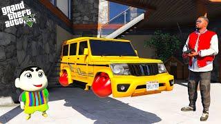 Franklin & Shinchan Buy Flying Mahindra Bolero Car in Gta 5 | Gta V Gameplay