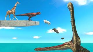 Challenge Of Running Through Crocodile Territory - Animal Revolt Battle Simulator