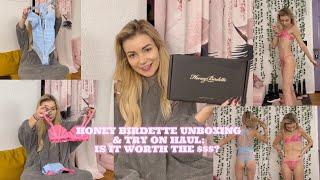 is honey birdette lingerie worth the expensive price tag? unboxing, try on haul & my honest opinion