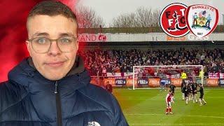 BARNSLEY FANS GO MENTAL AT FLEETWOOD | FLEETWOOD TOWN VS BARNSLEY VLOG | 1-2 |