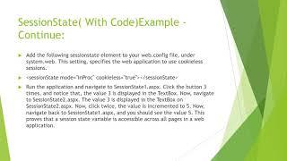 Difference between ViewState, Session State and Application State in asp net