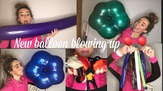 BLOWING UP AND SHOWING MY NEW BALLOON DELIVERY HAUL 