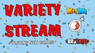 Variety Stream!!! | Gantoran and @aubreytheweirdone Play New Games!