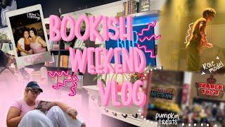 bookish weekend vlog | bookstore openings, hauls, concert |