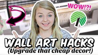 *NEW* Dollar Tree Wall Art DIYS & Hacks 2024 | Krafts by Katelyn