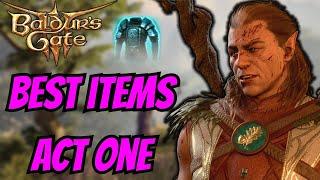 Baldur's Gate 3 - Best Items In Act 1