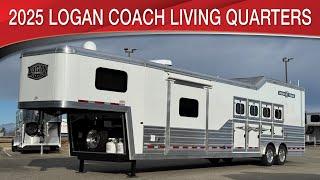 2025 Logan Coach Premier 4 Horse Living Quarters