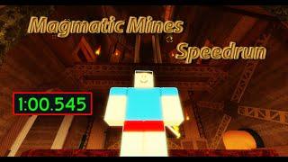 Speedrunning Magmatic Mines [1:00:545] - Flood Escape 2