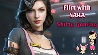 Bro flirt with sara || pubg mobile || Skitty Gaming || funny sara video