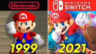 Evolution of SUPER SMASH BROS.  Nintendo Games (1999-2021)