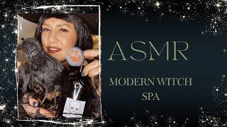 ASMR—Witch Halloween SPA ‍️🪄| Personal Attention | Plucking | Hair Brushing | Mouthsounds