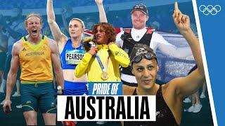 Pride of Australia  Who are the stars to watch at #Paris2024 ?