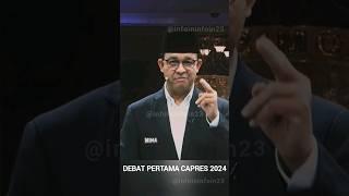 Capres 01 Anis Baswedan Part3 || Pemaparan Visi dan Misi Masing Masing Calon || Debat Capres 2024