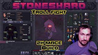 2H Mace vs Troll | Permadeath | Stoneshard | Patch 0.8.2.10