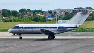 Як-40 Вологодского авиапредприятия | Рейс Сыктывкар — Воркута