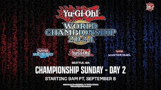 Yu-Gi-Oh! DUEL LINKS | MASTER DUEL | TCG World Championship 2024 – Day 2