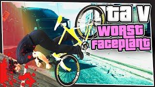 GTA 5 Online - Worst Faceplant (Terminator Truck Chase)