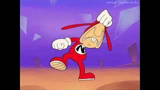 [The Noid] A man in a rabbit suit, perhaps.