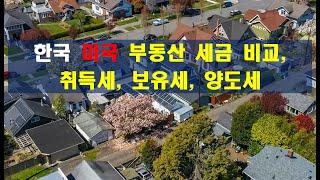 얼바인과 서울, 미국 부동산 투자 세금 핵심정리, 취득세, 보유세, 양도세 #realestate  #realestateagent #얼바인부동산 #미국부동산 #얼바인리얼터 #home